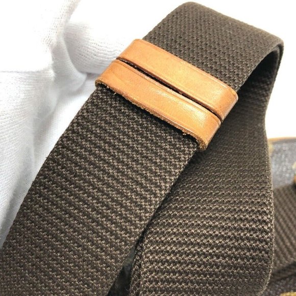 Authentic LOUIS VUITTON M51870 Monogram Pochette Gange Bag Shoulder Bag Monogram - Picture 4 of 14